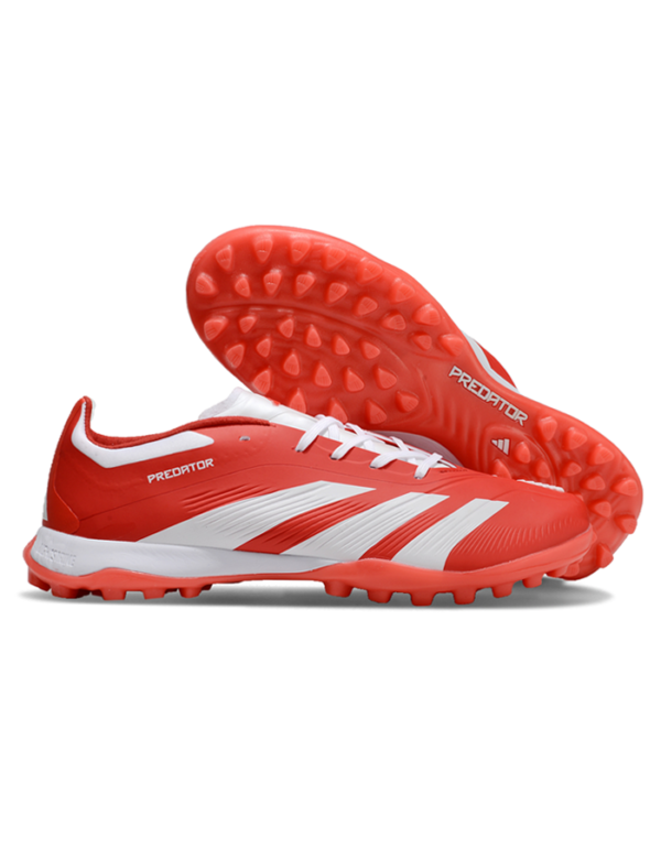 Adidas Predator 24 Red/White Colorway - TF