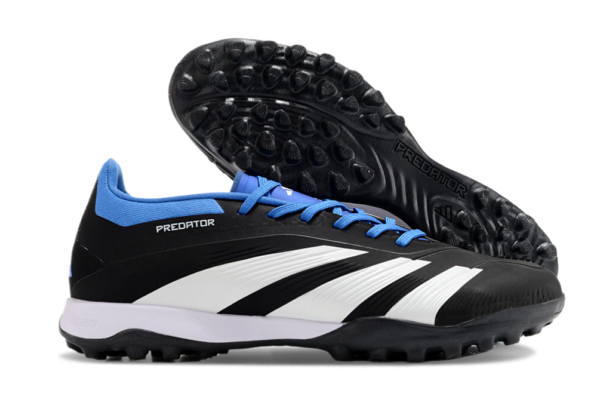Adidas Predator 24 Black/White/Blue Colorway - TF