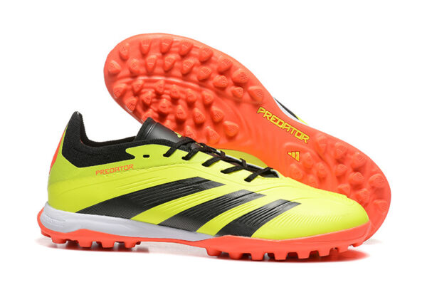 Adidas Predator 24 Solar Yellow / Orange Colorway - TF