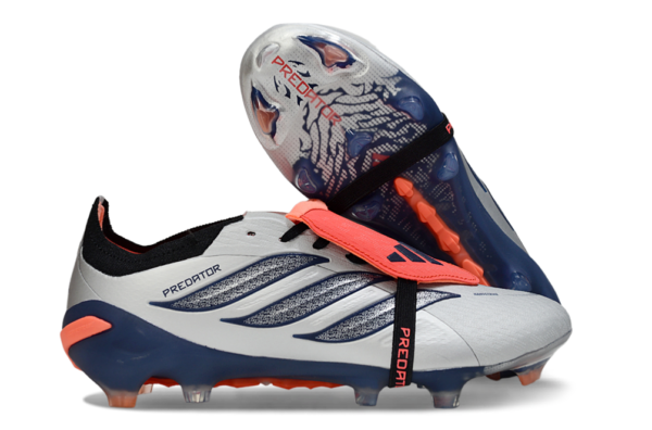 Adidas Predator 26 Silver/ Blue / Orange Colorway Elite - FG